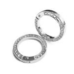 ARGOLA ARTICULADA STRASS G 2 UNIDADES BOTELHO E CIA