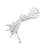 ELASTICO BRANCO COM PONTEIRA 6 UNIDADES