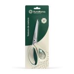TESOURA DE COSTURA CABO EMBORRACHADO 21,5CM VERDE MUSGO EUROROMA