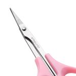 TESOURA BORDADO RETA COR ROSA ARTEPUNTO