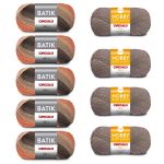 CASACO SQUARE - KIT 4 - TAMANHOS PMG - 9508