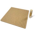 BLOCADOR EM MDF 9MM 25X25CM PIETRA
