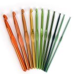 KIT AGULHAS DE CROCHE ALUMINIO SORTIDO EUROROMA