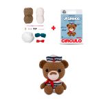 KIT AMIGURUMI SOFT URSINHOS  CIRCULO