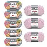 CASACO SQUARE - KIT 7 - TAMANHOS PMG - 9034