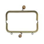 FECHO DE METAL RETRO 18,5X9CM CIRCULO