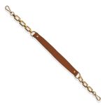 ALCA BOLSA PU COM CORRENTE 55CM COR 10 CIRCULO