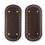 BASE OVAL COM SUPORTE 22X10CM CIRCULO