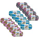 KIT LA RENDIDORA CISNE MULTICOLOR 100G LINHAS CORRENTE COM 5 UNIDADES