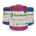 BARBANTE COLORIDO N.6 600G EUROROMA