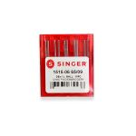 AGULHA PARA MAQUINA DE COSTURA SINGER CABO FINO 1515 65/09 10 UNIDADES