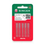 AGULHA PARA MAQUINA DE COSTURA SINGER CABO FINO 1515 75/11 10 UNIDADES