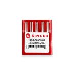 AGULHA PARA MAQUINA DE COSTURA SINGER CABO GROSSO 1955 65/09 10 UNIDADES