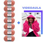 KIT CASACO TERNURA + VIDEOAULA - TAMANHO P