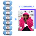 KIT CASACO TERNURA + VIDEOAULA - TAMANHO P
