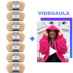 KIT CASACO TERNURA + VIDEOAULA - TAMANHO P