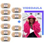 KIT CASACO TERNURA + VIDEOAULA - TAMANHO G
