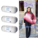 KIT PONCHO ESTILO - TAMANHOS  P E M