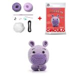 KIT MEU PRIMEIRO AMIGURUMI BICHO BOLA 2 CIRCULO