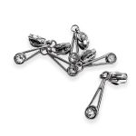 CURSOR STRASS N. 03 COM 2 UNIDADES NIQUEL RO.151910 ROMA  AVIAMENTOS