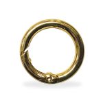 ARGOLA CHAVEIRO ARTICULADA 35MM DOURADO UNIDADE ROMA AVIAMENTOS