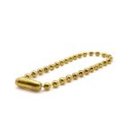 CORRENTE PARA CHAVEIRO  OURO COM 10 UNIDADES
