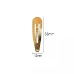 PRESILHA TIC TAC 3.8X1.2CM RO.151455 10 UNIDADES ROMA AVIAMENTOS