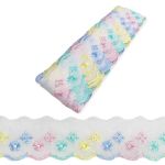 BORDADO INGLES CTB REF. 134-50 5,0CMX13,7M NYBC - MULTICOLOR