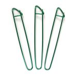 KIT COM 3 ALFINETES PARA TRICO 16CM VERDE BANDEIRA EUROROMA