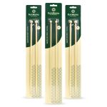 AGULHA DE TRICO BAMBU 35CM NATURAL EUROROMA