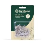 ALFINETE DE SEGURANCA PRATEADO N.0 26MM 100 UNIDADES EUROROMA
