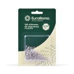 ALFINETE DE SEGURANCA PRATEADO N.000 19MM 100 UNIDADES EUROROMA