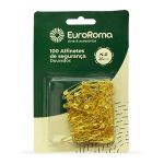 ALFINETE DE SEGURANCA DOURADO N.0 26MM 100 UNIDADES EUROROMA