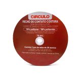 VELCRO COSTURA DISCO 16MMX25M COR 8990 PRETO CIRCULO