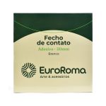 VELCRO ADESIVO 50MMX25M COR 8001 BRANCO EUROROMA