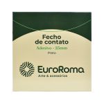 VELCRO ADESIVO 25MMX25M COR 8990 PRETO EUROROMA