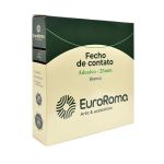 VELCRO ADESIVO 25MMX25M COR 8001 BRANCO EUROROMA