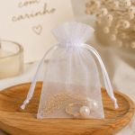 SACO DE ORGANZA 7X9CM 10 UNIDADES