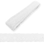 BORDADO INGLES CTL REF. 61  25 2,5CMX13,7M NYBC - 101 - BRANCO