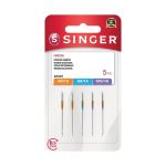 AGULHA SINGER 2045 SORTIDA Nº 12-14-16 5 UNIDADES 