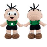 KIT AMIGURUMI COLECAO TURMA DA MONICA
