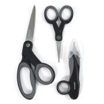KIT TESOURA COMFORT 3 PECAS COR 20 PRETO CIRCULO