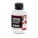 VERNIZ PARA COURO BRILHANTE 100ML ACRILEX