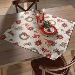 TOALHA DE MESA 78X78CM CELEBRA NATAL 121 DOHLER