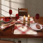 FUNDO DE PRATO 45X35CM CELEBRA NATAL 99 DOHLER