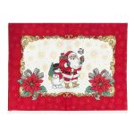 FUNDO DE PRATO ATHENAS 45X31CM NATAL 119 DOHLER