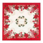 TOALHA DE MESA ATHENAS 78X78CM NATAL 120 DOHLER