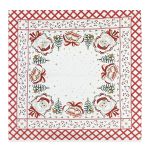 TOALHA DE MESA ATHENAS 78X78CM NATAL 125 DOHLER