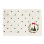 FUNDO DE PRATO CLEAN RENOVA 45CMX31CM NATAL 126 DOHLER
