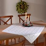 TOALHA DE MESA CLEAN RENOVA 78CMX78CM NATAL 127 DOHLER